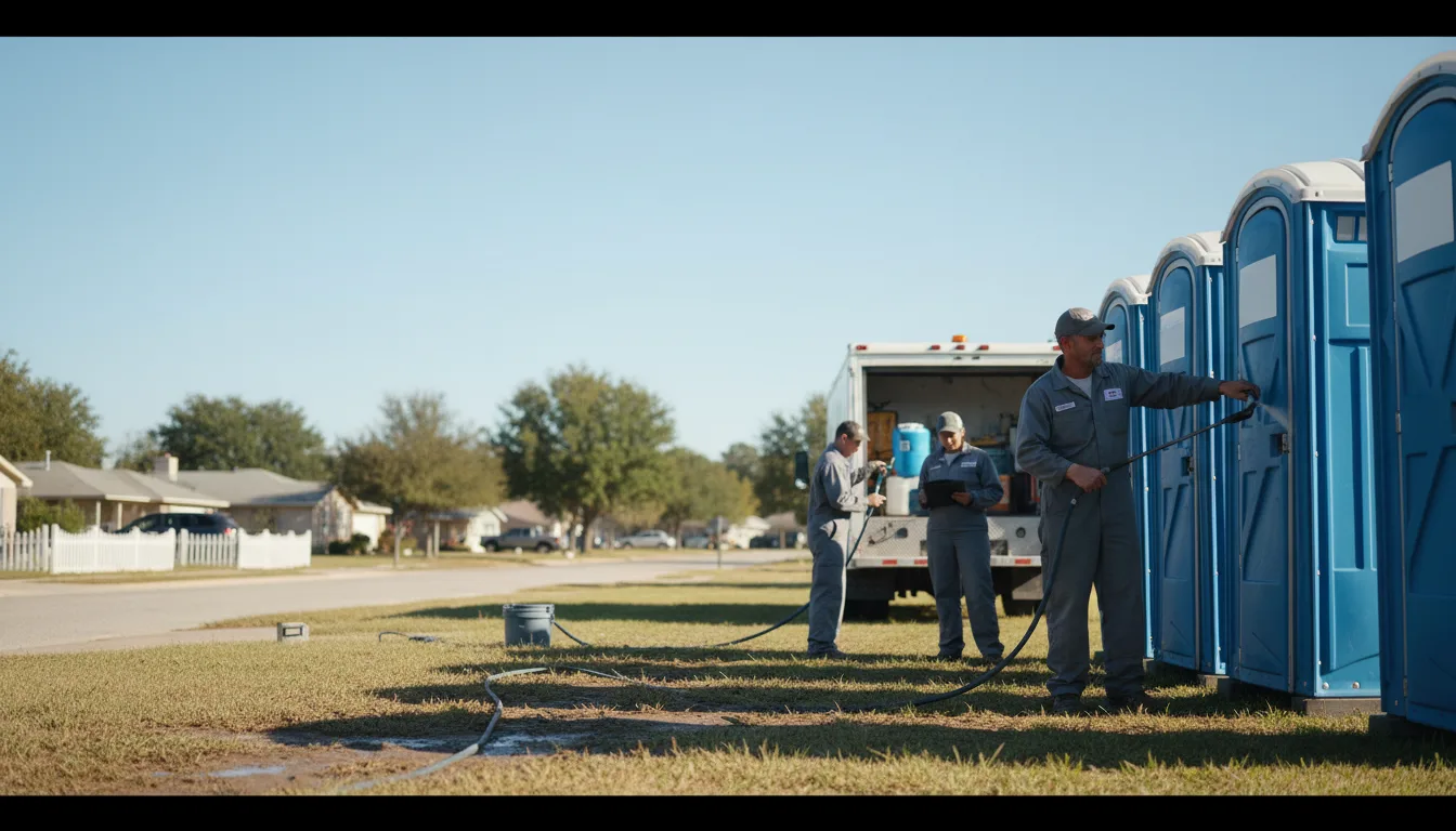 Long-Term Portable Toilet Rental in Somerset, TX near me
